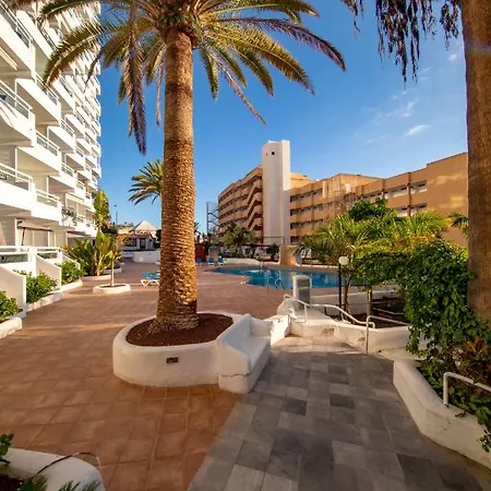 Apartment Ponderosa 807, Americas, One Bedroom With Large Terrace And Ocean View, Next To Siam Park *